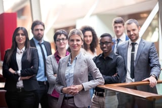 young multi ethnic business people group walking standing and top view.jpeg