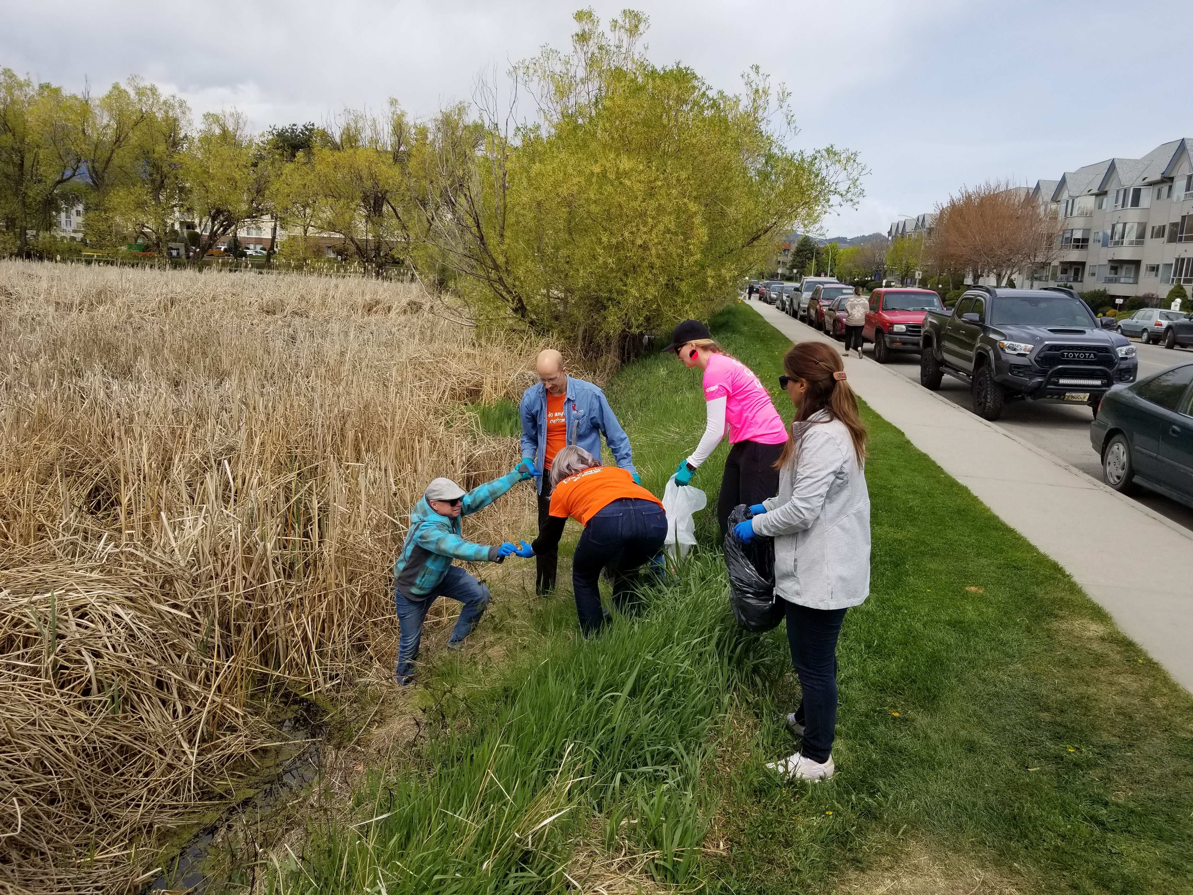 Removing Dana H from creek