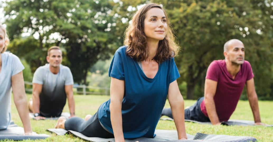 Outdoor Yoga Class