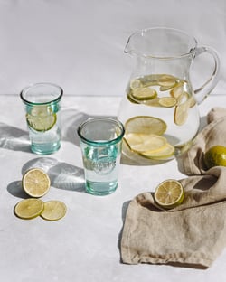 lemon water